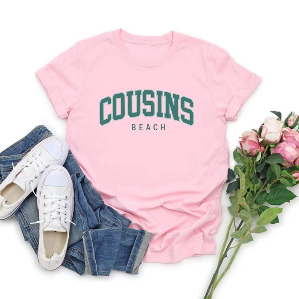 

Cousins Beach T-Shirt The Summer I Turned Pretty Tv Show Shirt Book Lover Tee Vintage Unisex Short Sleeve Tshirts Graphic T Shirts Women Clothes S