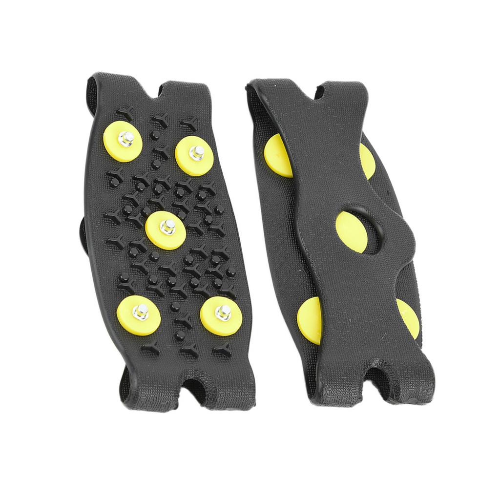 1 Pair 5 Toothed, Claw Crampons Boots Outdoor Five Nail Spring Simple Equipment Non Slip Ski Ice Shoes Cover Accessory