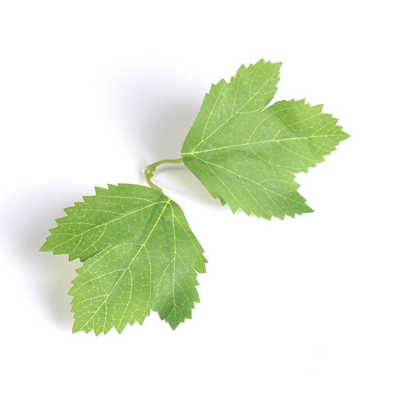 Green Plant Leaf Wedding Wrist Corsage & Hat Decoration