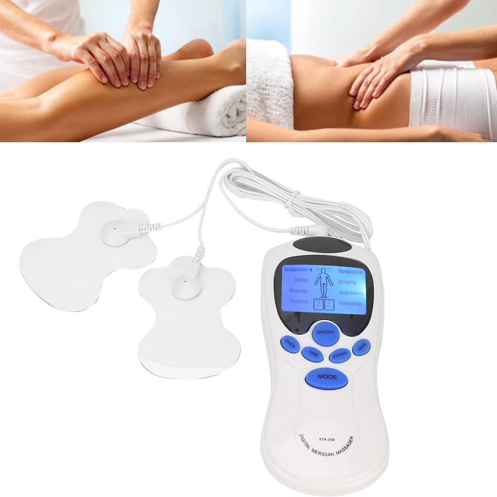 Portable Muscle Stimulator Device Pain Relief Electric Body Muscle Massager Machine