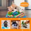 Dog Sniffing Mat Encourages Natural Foraging Skills, Slows Down Eating, Relieves Stress And Training, Small Sniffing Mat, Dog Educational Toys