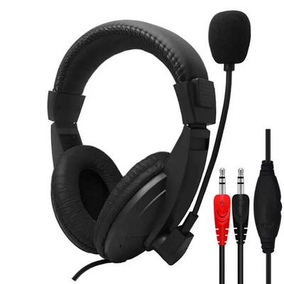 3.5mm Ayarlanabilir Kulaklık Oyun Kulaklıkları Stereo Tip Bilgisayar Pc Oyuncular Canlı Akış Için Mikrofonlar Ile Kulaklık