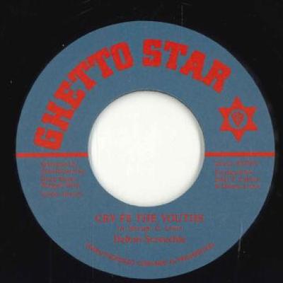 7inch Record DELTON SCREECHIE - Cry Fe The Youths / Version KD703 Ghetto Star EU 1987 Europe Reggae, Ska & Dub