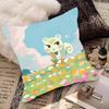 Game A-Animal C-Crossings Pillow Case Square Pillow Bedroom Sofa Leisure Comfort Cushion Home Decoration