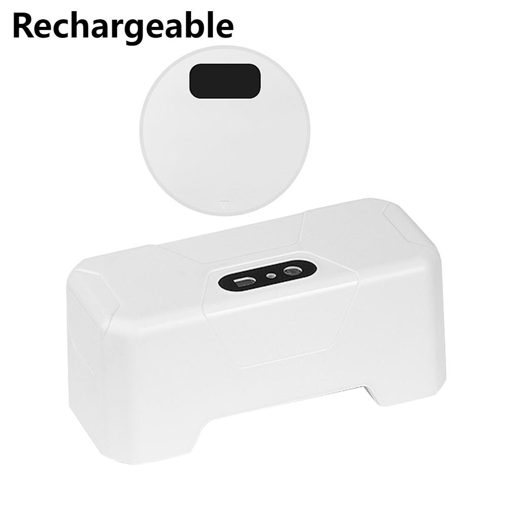Automatic Toilet Flush Button Induction Toilet Flusher External Infrared Flush Splash-proof with Wireless Transmitter