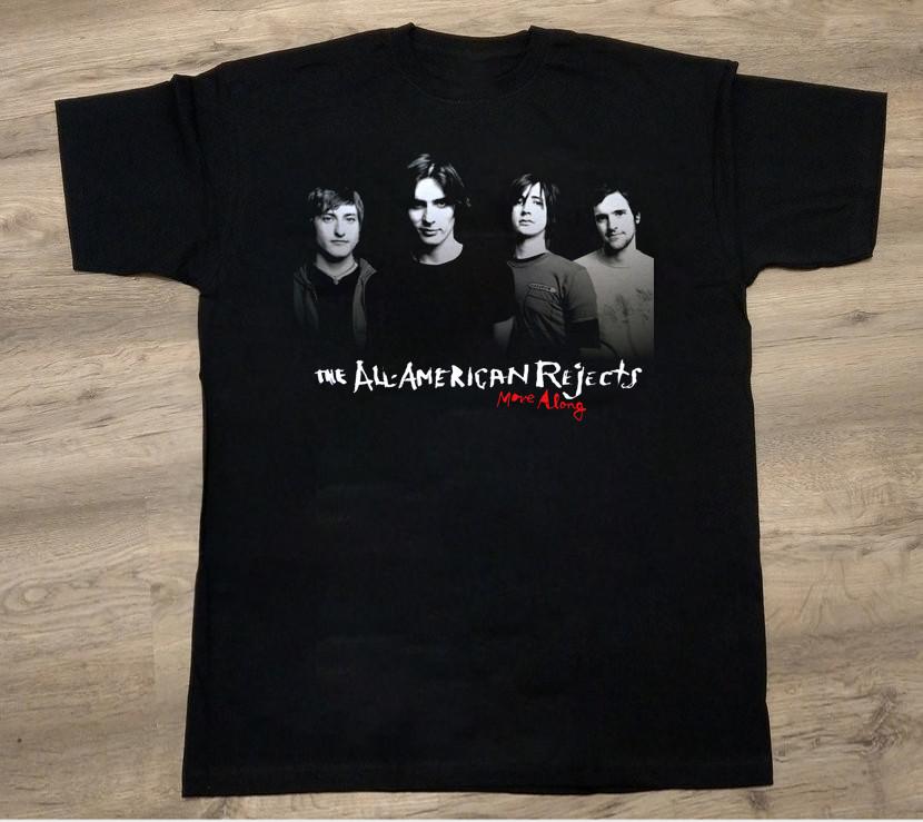 The All American Rejects Band member Shirt Black All size S-5XL OM718 Unisex T-Shirt XXL
