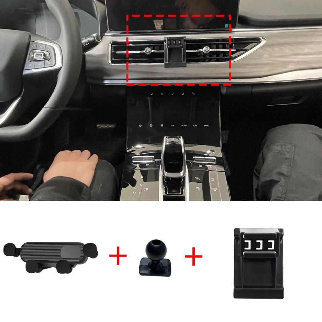 Car Mobile Phone Holder for Chery EBRO S800 Tiggo 8 PRO MAX PHEV 2025 2026 2027 GPS Bracket Navigation Stand Auto Accessories