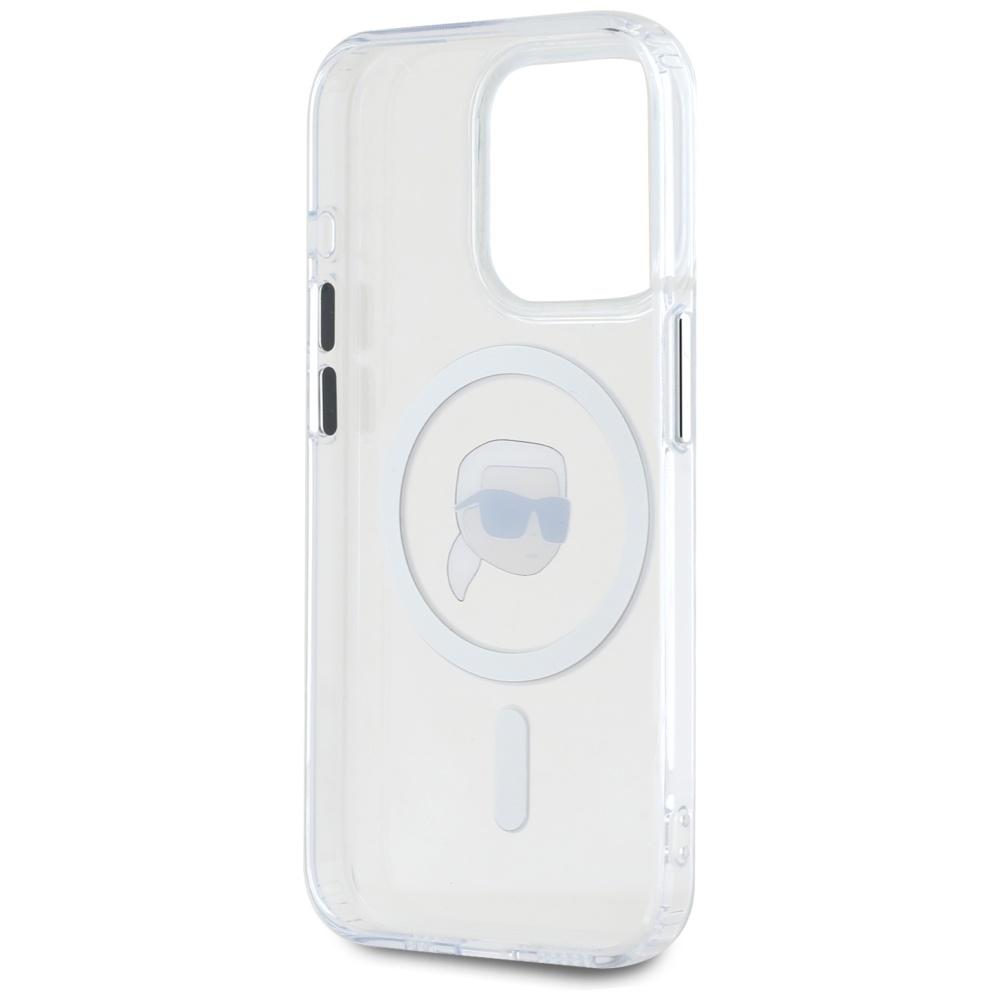 Etui Do iPhone 15 Pro Karl Lagerfeld MagSafe Białe