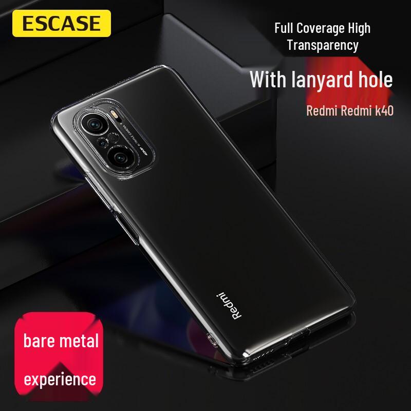 ESCASE Redmi K Series Transparent Phone Cases