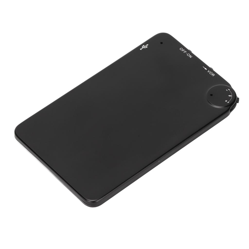 Voice Activated Recorder Portable Adjustable Noise Reduction Sound Recording Device for Meetings and Studies Neutral