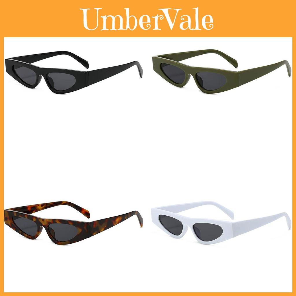 Triangle Sunglasses For Women Men Uv400 Red Lens Cat Eye Fashion Outdoor Sport
