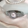 Mittelalterlicher Stil Diamantbesetzte Uhr Damen Leichter Luxus, Exquisite Mode, Elegantes und Hochwertiges Temperament Quarz Uhr
