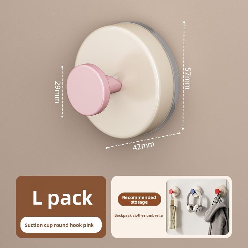 1 ks Přísavkové háčky Vodotěsné Bez vrtání Opakovaně použitelné Nástěnné Silný háček Domácí Kuchyň Koupelna Organizační Pomůcka