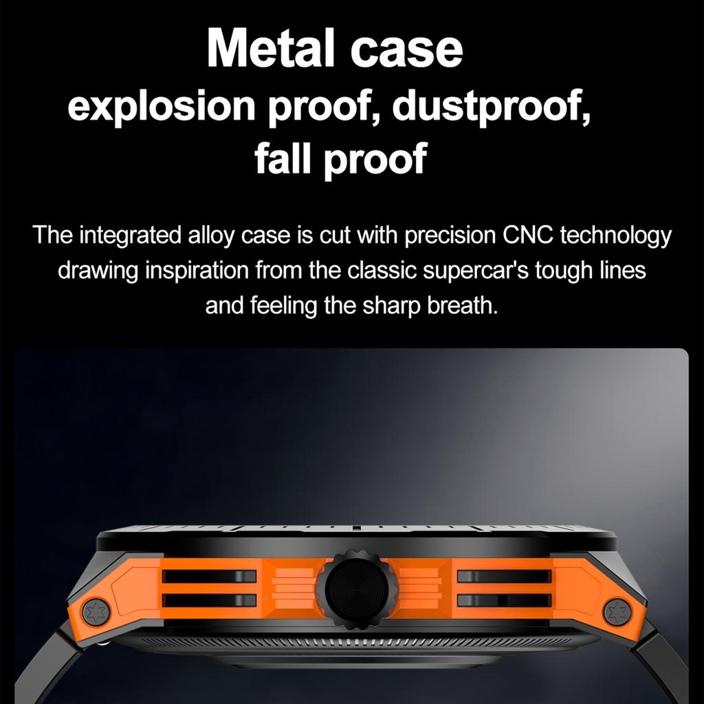 HK52 1.43-inch AMOLED Screen Bluetooth-compatible Call Smart Watch Multiple Sports Mode Bracelet