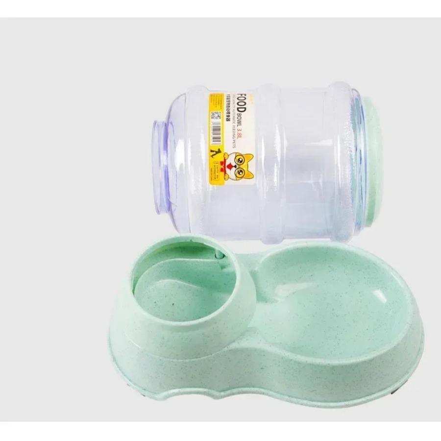 Automatische Futterspender für Hunde, Plastikwasserflasche, Katzennapf, Füttern und Trinken, Wasserspender für Hunde, Futternapf für Haustiere, Heimtierbedarf