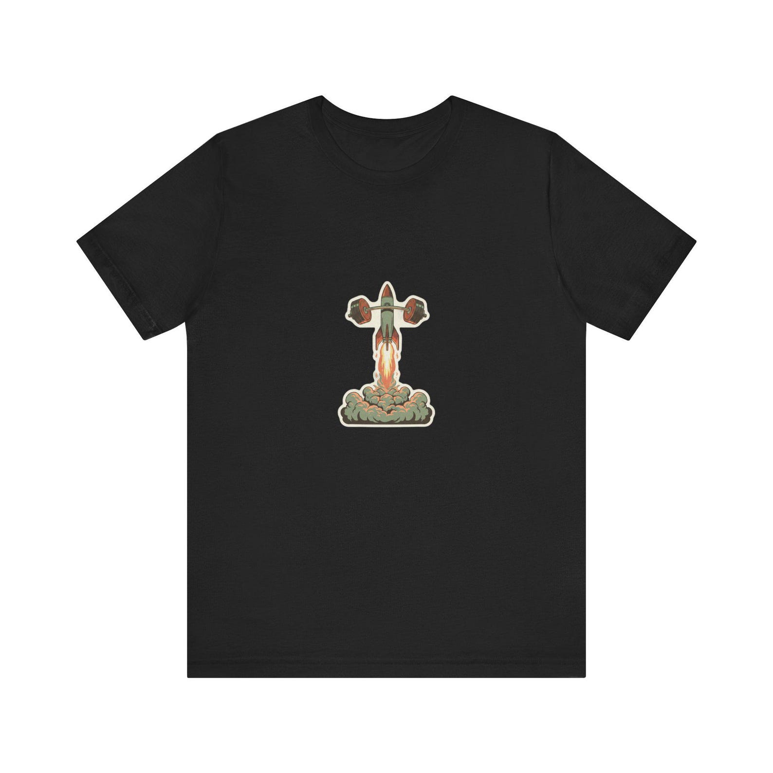 Bodybuilding Gym T-Shirt - Lift Off | Bodybuilding Gym T-Shirt | Graphic Tee Unisex Shirt Gift S
