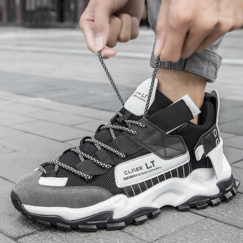Men 'S Sports Boots Black Leopard Trekking Sneakers Most Popular Style Man Sport Shoes Cute Men 'S Running Sport Shoes Sho Tennis