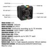 SQ11 1080p Mini Camera Micro HD Night Vision Body Cam 30 Frame Portable Device for Sports Activity