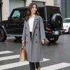 100% Wool Women Coat Autumn Wool Long Coat Handmade Pea Coat Winter Warm Wool Long Jacket Overcoat