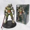 Doom Eternal Demon Hunter Pvc Desk Ornament With Collectible Design For Gaming Fans