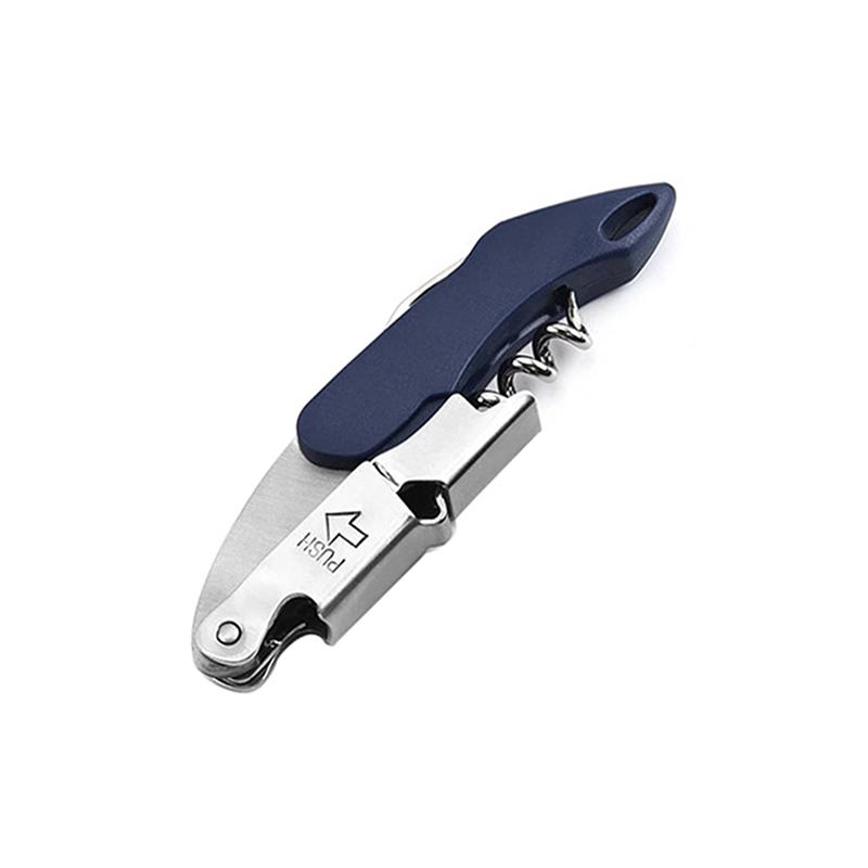Wine Opener Professional Waiters Corkscrew, Custom Personalized LOGO Bottle Opener with Foil Cutter Wedding Gifts For Guests