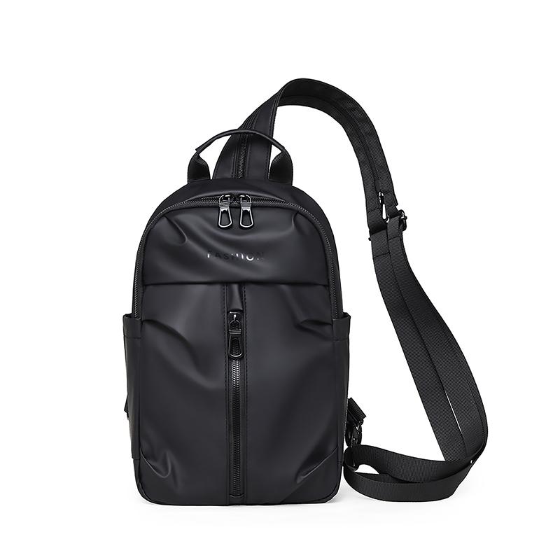 Multifunctional Men's Shoulder Bag Travel Backpack Lightweight Water-repellent Chest Bag