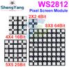 NEW WS2812 LED 5050 RGB 8x8 LED Matrix for Arduino Brand WS2812B 8*8 4 16 25 64-Bit Full Color 5050 RGB LED Lamp Panel Light