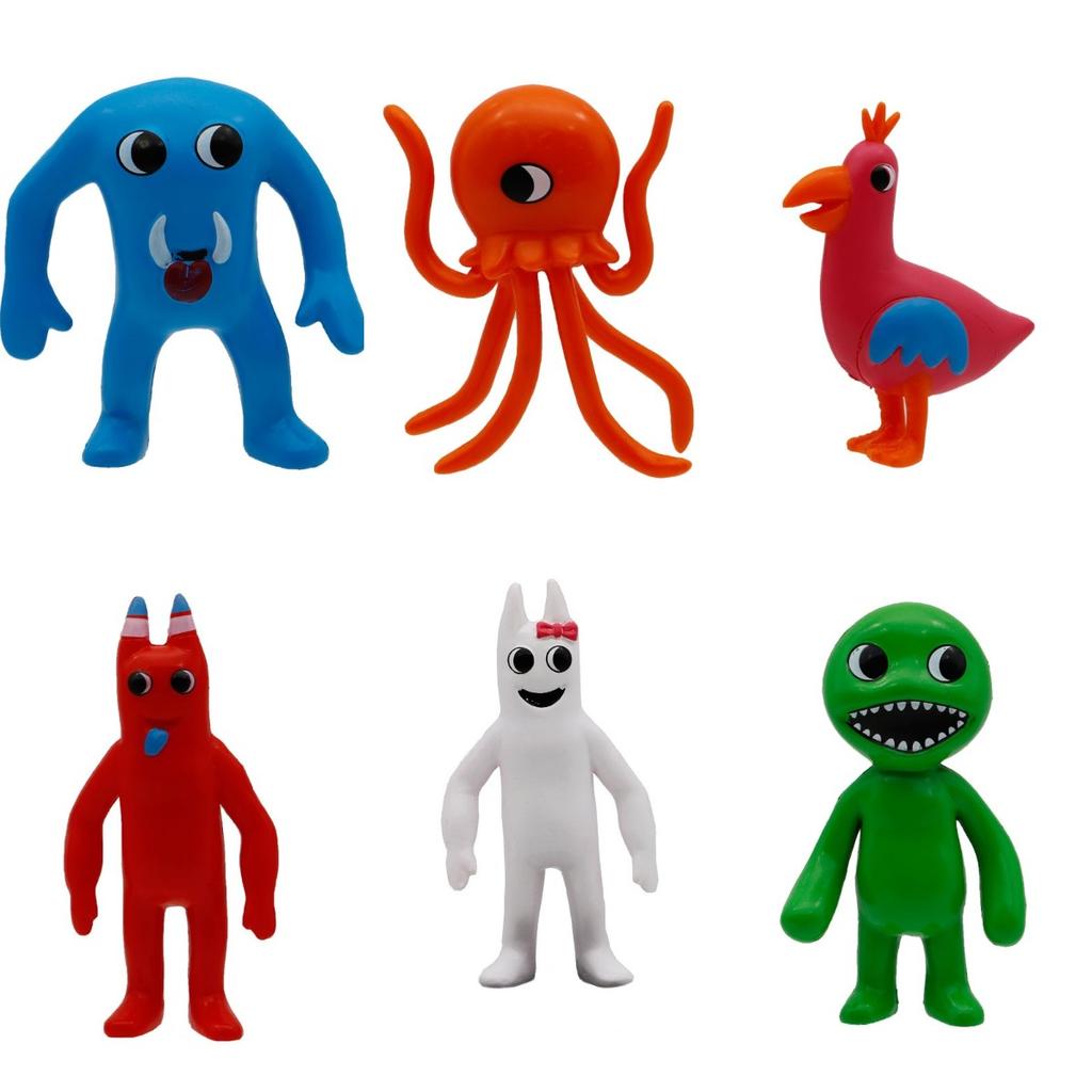 Garten Of 6pcs Banban Figure Toy Model Decoration Handmade Doll Gifts Kids