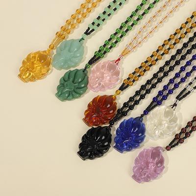 Fox Pendant Necklace Chinese Amulet Nine Tailed Fox Necklace Versatile Men'S And Women'S Long Sweater Chain Jewelry