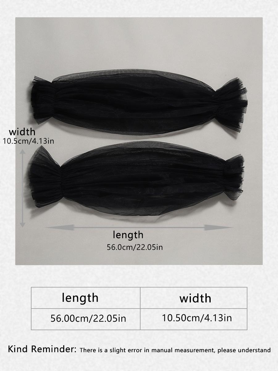 

Весільні аксесуари для нареченої Літні чорні довгі рукавички Елегантне оформлення вечірки на побачення Солодке для жінок