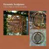 1 pièce Fenêtre Balcon Cour Arrière Extérieur Décoration Suspendue Grande Taille Style Rustique Girouette Spirale en Métal Artisanat