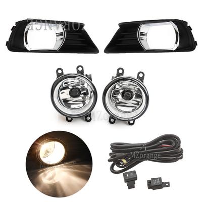 Feux antibrouillard pour Toyota Camry XV40 2007 2008 2009 Auto Chrome feu antibrouillard calandre lunette pré-lifting phare cadre accessoires