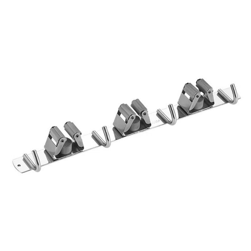 304 Stainless Steel Punch-Free Mop and Broom Holder