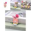Lucky Cat Keychain Plush Toy With Handwave Design For Gift And Decor