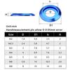 4-25 Stück Eloxierte Bunte Aluminiumscheibe M2 M2,5 M3 M4 M5 M6 M8 für Senkkopfschraube ISO7380 Elektronik Drohne DIY Dichtungen