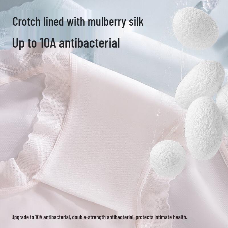 FENTENGCARE Women's Seamless Ice Silk Underwear YR