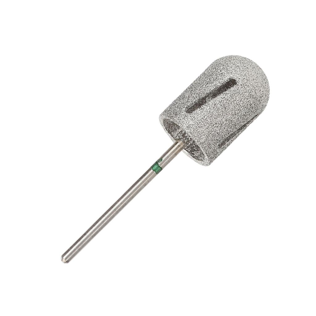 Stainless Steel Round Foot Nail Drill Bit Pedicure Foot Calluses Sanding Polishing Head for Cracked Skin Corns