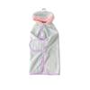 Coral Fleece Dog Hooded Bathrobe Super Absorbent Absorbent Pet Towel Cute Pet Bath Towel  Dog Cat