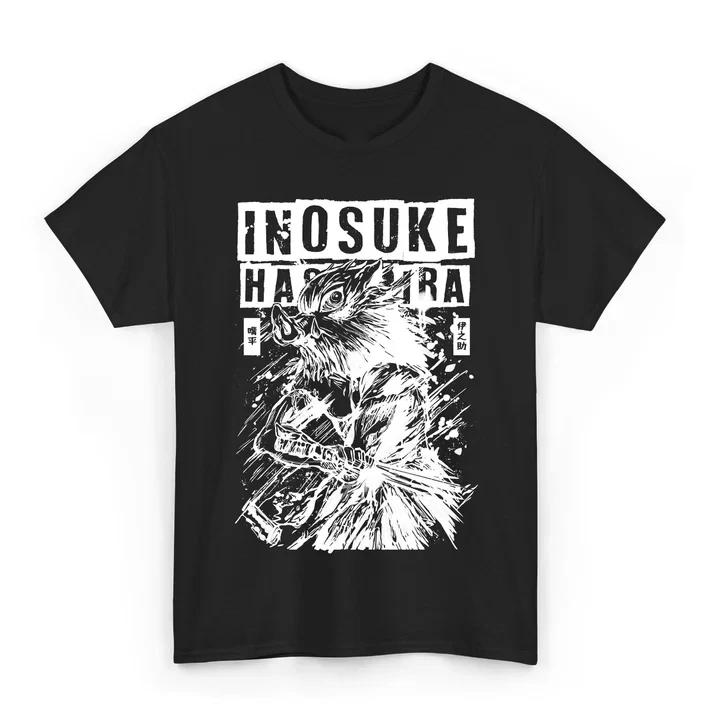Anime Demon Slayer Inosuke Graphic TShirt Size S4xl Gift For Friends S