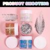 Glitters Gel For Face And Body Sparkling Festival Cosmetic Sequins Accesories Ornament for Party Face Hair and Makeup