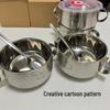 ZISIZ Little Lion Kids Anti-Scald Bowl Set