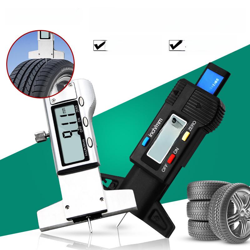 

0-25мм Пластиковий Цифровий Глибиномір Протектора Шини Blue Tread Gauge - Plastic Bag