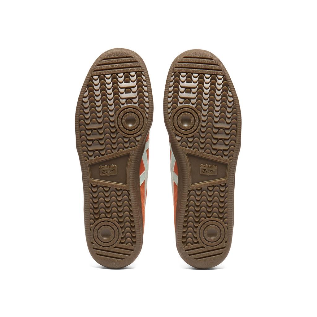 ONITSUKA TIGER Tokuten Skóra Bydlęca Split Kolor Pomarańczowy Blok Kolorystyczny Buty Stylu Życia Sportowego Sneakersy Unisex 1183C431-700