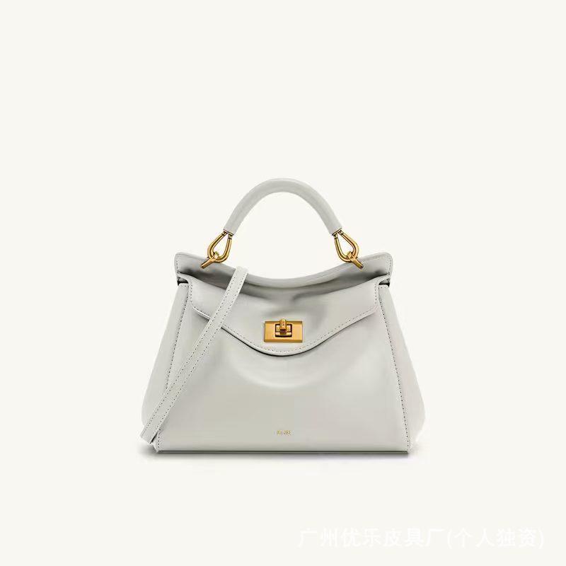 JWPEI Lucia Geantă Crossbody și de Umăr din Piele Naturală cu Cataramă pentru Femei 2025
