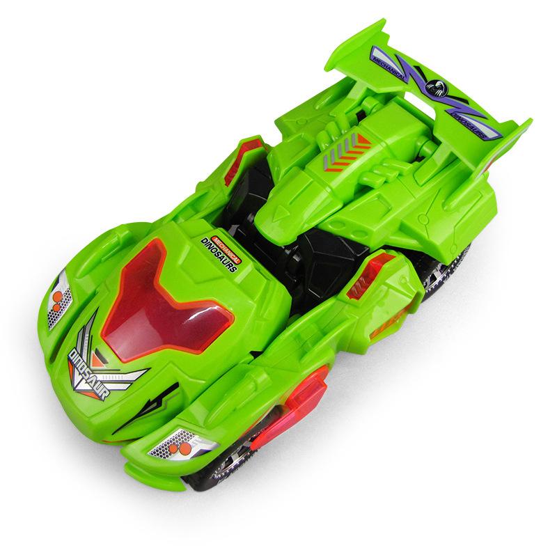 Electric Dinosaur Car Universal Music Light Dinosaur Toy Car