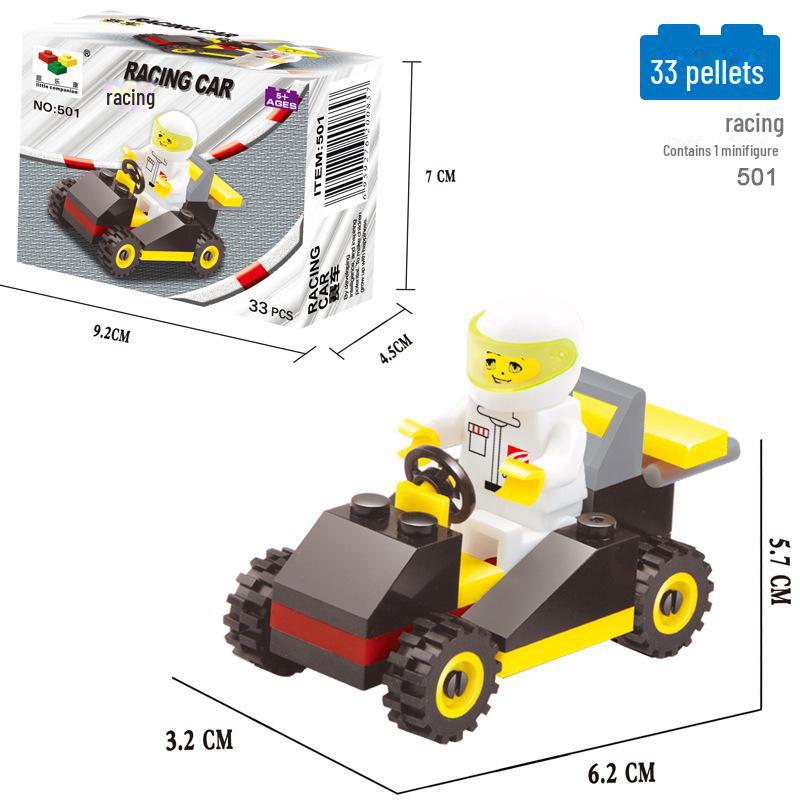"Jucărie Mașină Mini Blocuri de Construcție Educative pentru Copii - Cadou de Antrenament pentru Grădiniță"