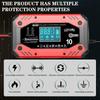 Car and Motorcycle Battery Charging Devices Automotive Battery Charger AGM Intelligent Maintenance of Lead Acid Battery 12V 10A
