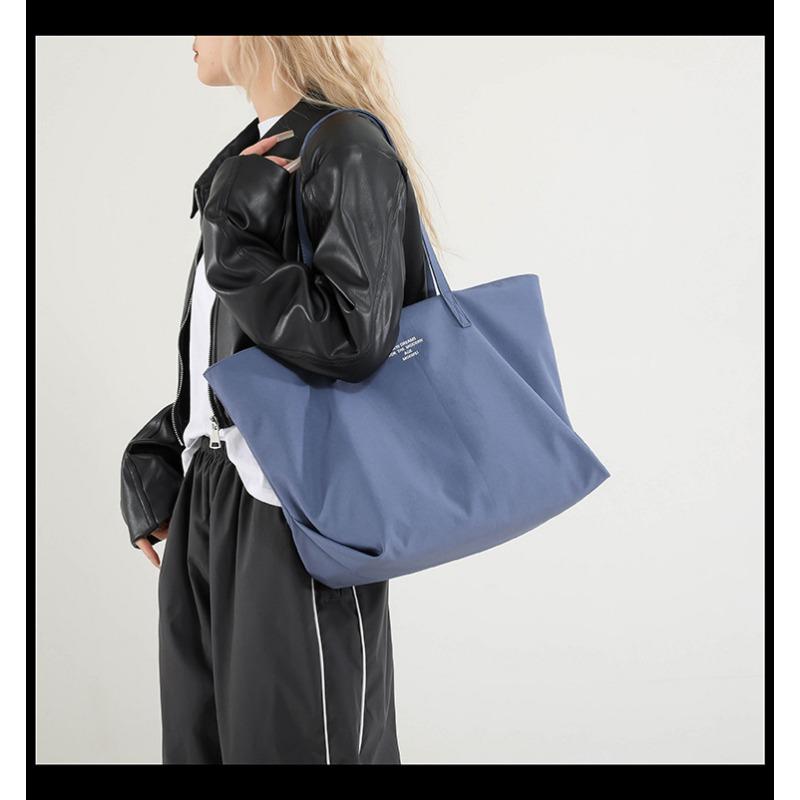 Ladies' Nylon Cloth Bag, Large Capacity Casual Shoulder Bag, Handbag