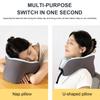 U-Shaped Neck Cushion Slow Rebound Memory Foam Sleeping Pillow Multifunction Ergonomic Head Support Cushion for Home Office