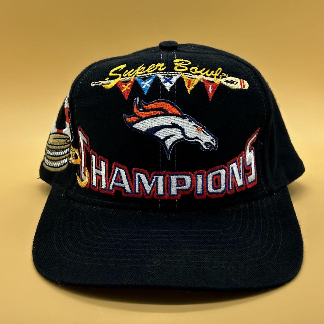 

[USED] Almost Dead 1998 Super Bowl Broncos Locker Room Cap